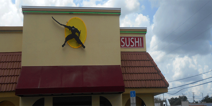   Restaurant led sign