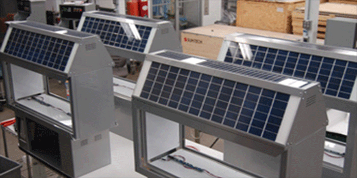 Solar Power collectors.