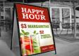 AFrame Signs can convey any message you want in almost any location you want. Serving Tarpon Springs FL Including Fort Myers FL 
33990